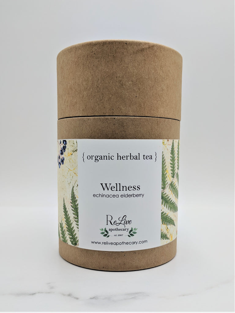 organic loose leaf herbal immunity wellness tea