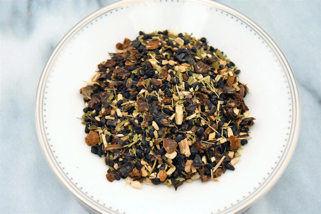organic loose leaf herbal immunity wellness tea